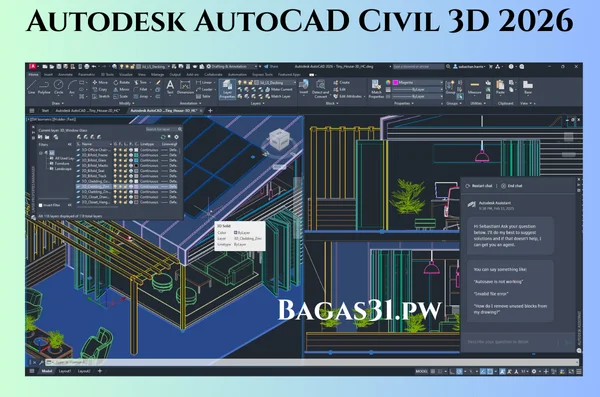 Autodesk AutoCAD Civil 3D 2026 Full Terbaru