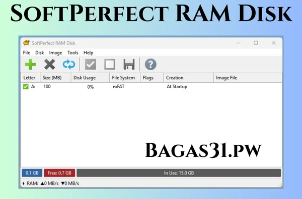 SoftPerfect RAM Disk Free Download