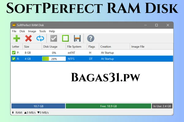 SoftPerfect RAM Disk Full Bagas31